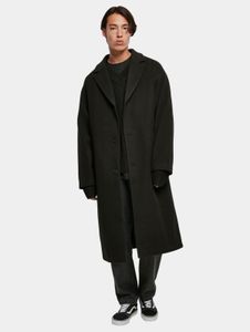 stylische URBAN CLASSICS Herren Jacke Taschen gefüttert 420 g/m² Schwarz