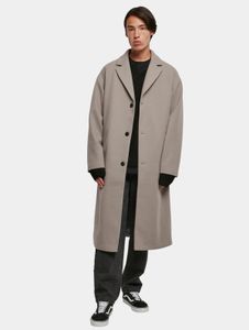 stylische Urban Classics Herren Jacke Taschen gefüttert 420 g/m² Grau