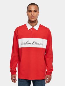 Comfortable Urban Classics men's oversized sweatshirt, 220 g/m², made of cotton, red