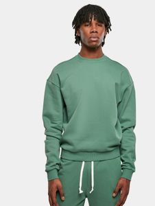 bequemes Urban Classics Herren Sweatshirt 460 g/m² mit Baumwolle Grün