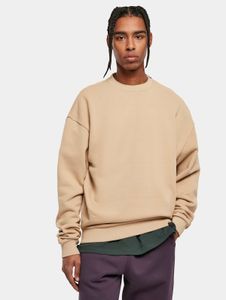 Sweat-shirt homme Urban Classics confortable, 460 g/m², coton, beige