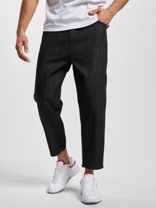 moderne Urban Classics Herren Jeans Reißverschluss Taschen 370 g/m² mit Baumwolle Schwarz