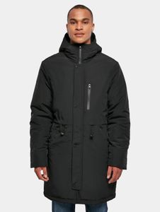 moderne Urban Classics Herren Jacke Kordelzug Reißverschluss 139 g/m² Schwarz