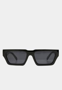Cool Urban Classics unisex sunglasses with drawstring, black