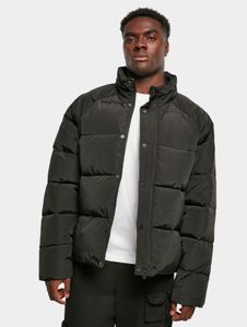 schlichte URBAN CLASSICS Herren Jacke Reißverschluss Taschen 139 g/m² Schwarz