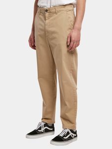 lässige Urban Classics Herren Jeans Stretch Reißverschluss Taschen mit Baumwolle Beige