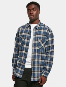 bequemes URBAN CLASSICS Herren Polo-Shirt 135 g/m² Blau/Grau
