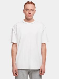 sportliches Urban Classics Herren T-Shirt Oversize 180 g/m² mit Baumwolle Weiß