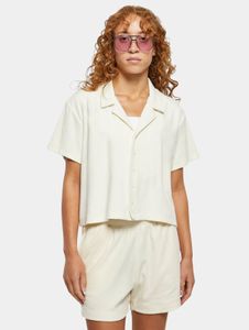 Casual Urban Classics women's polo shirt, 250 g/m², cotton, cream