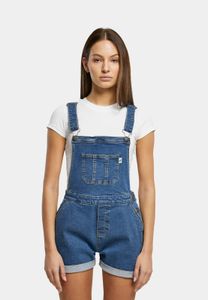 stylische Urban Classics Damen Jeans Stretch Taschen 410 g/m² Blau