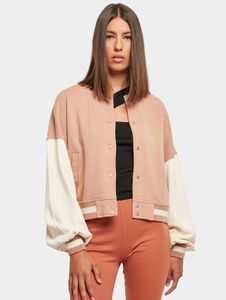 Casual Urban Classics women's jacket, oversized, 300 g/m² cotton, brown