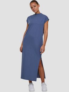 Vestido de mujer de la marca Fashionable Urban Classics, 140 g/m², algodón, azul.