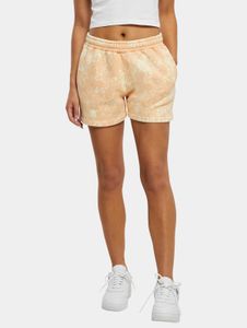 leichte Urban Classics Damen Shorts Kordelzug Taschen 360 g/m² mit Baumwolle Beige