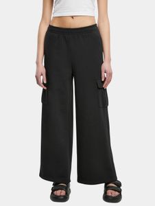 Modern Urban Classics women's jeans with Velcro pockets, 300 g/m² cotton, black