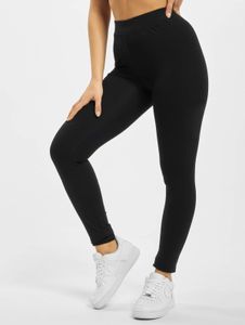 bequeme Urban Classics Damen Hose Stretch 180 g/m² mit Baumwolle Schwarz