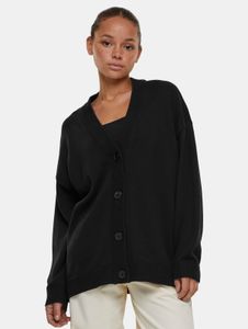 stylische Urban Classics Damen Jacke 7 g/m² mit Baumwolle Schwarz