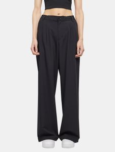 bequeme Urban Classics Damen Jeans Stretch 190 g/m² Schwarz
