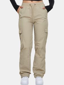 stylische Urban Classics Damen Jeans Taschen 90 g/m² Beige