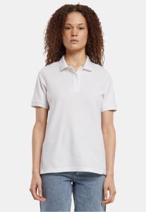 Polo da donna Casual Urban Classics, 220 g/m², cotone, bianca