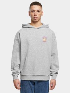 lässiger Urban Classics Herren Hoodie große Kapuze Kapuze 300 g/m² mit Baumwolle Grau