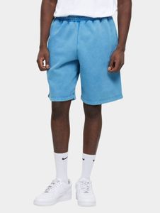 Summer Urban Classics men's shorts with drawstring and pockets, 360 g/m² cotton, blue