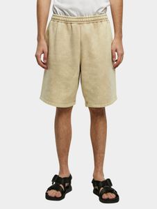 lässige Urban Classics Herren Shorts Kordelzug Taschen 360 g/m² mit Baumwolle Beige