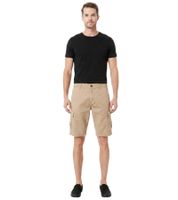 lässige URBAN CLASSICS Herren Shorts 320 g/m² mit Baumwolle Beige