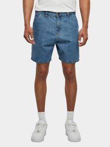 lässige Urban Classics Herren Shorts Taschen gesteppt mit Baumwolle Blau