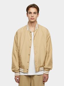 Modern Urban Classics men's jacket, lined with pockets, 78 g/m², beige
