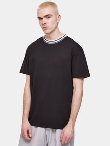 bequemes Urban Classics Herren T-Shirt Oversize 220 g/m² mit Baumwolle Schwarz