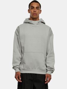Sweat à capuche pour homme Urban Classics, coupe oversize, 300 g/m², coton, gris