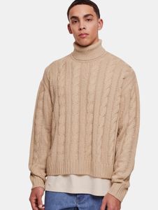 lässiges Urban Classics Herren Sweatshirt Oversize 3 g/m² Beige