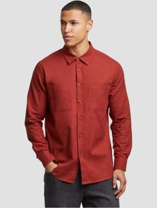 lässiges Urban Classics Herren Polo-Shirt 120 g/m² mit Baumwolle Rot-Braun