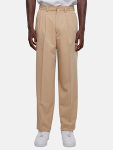 bequeme Urban Classics Herren Jeans Stretch Reißverschluss 190 g/m² Beige