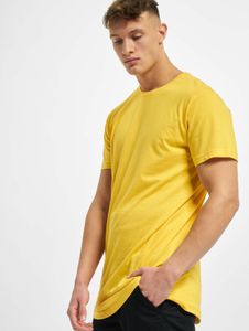 bequemes Urban Classics Herren T-Shirt 140 g/m² mit Baumwolle Gelb