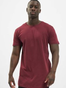 sportliches Urban Classics Herren T-Shirt Oversize 140 g/m² mit Baumwolle Bordeaux-Rot