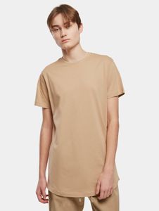 Camiseta cómoda para hombre de Urban Classics, 140 g/m², algodón, beige.