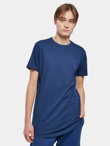 sportliches Urban Classics Herren T-Shirt Oversize 140 g/m² mit Baumwolle Blau