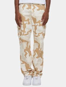 moderne URBAN CLASSICS Herren Jeans Straight Fit Kordelzug Taschen mit Baumwolle Camouflage