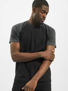sportliches Urban Classics Herren T-Shirt 140 g/m² mit Baumwolle Schwarz/Grau