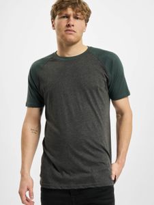 modernes Urban Classics Herren T-Shirt 140 g/m² mit Baumwolle Grau/Grün
