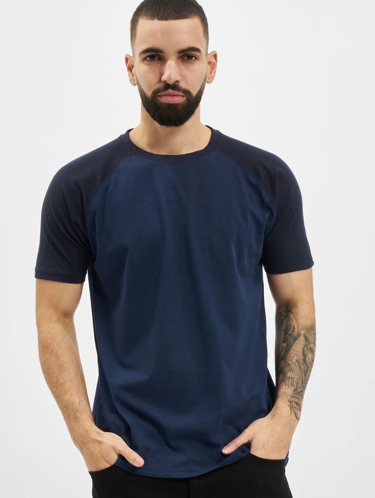 Urban Classics Herren Raglan T-Shirt aus Baumwolle