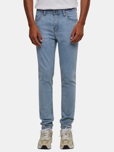 bequeme URBAN CLASSICS Herren Jeans Slim Fit Stretch mit Baumwolle Blau