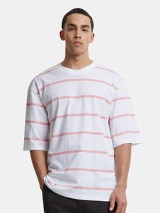 lässiges Urban Classics Herren T-Shirt Oversize 180 g/m² mit Baumwolle Weiß