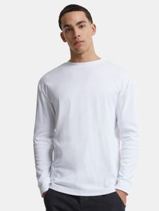 lässiges Urban Classics Herren Sweatshirt Stretch Oversize 180 g/m² mit Baumwolle Weiß