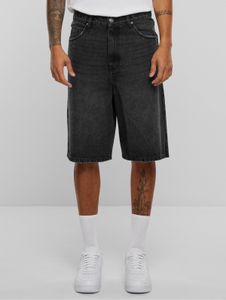 Short homme Urban Classics léger, en denim et coton, noir