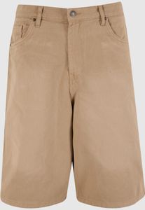 Pantaloncini da uomo Summer Urban Classics, in denim con cotone, beige