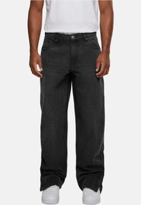 Jean homme URBAN CLASSICS confortable, coupe droite, en coton, noir