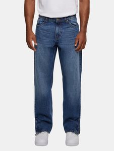 moderne URBAN CLASSICS Herren Jeans Straight Fit mit Baumwolle Blau