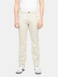 lässige URBAN CLASSICS Herren Jeans Stretch Taschen 270 g/m² mit Baumwolle Beige